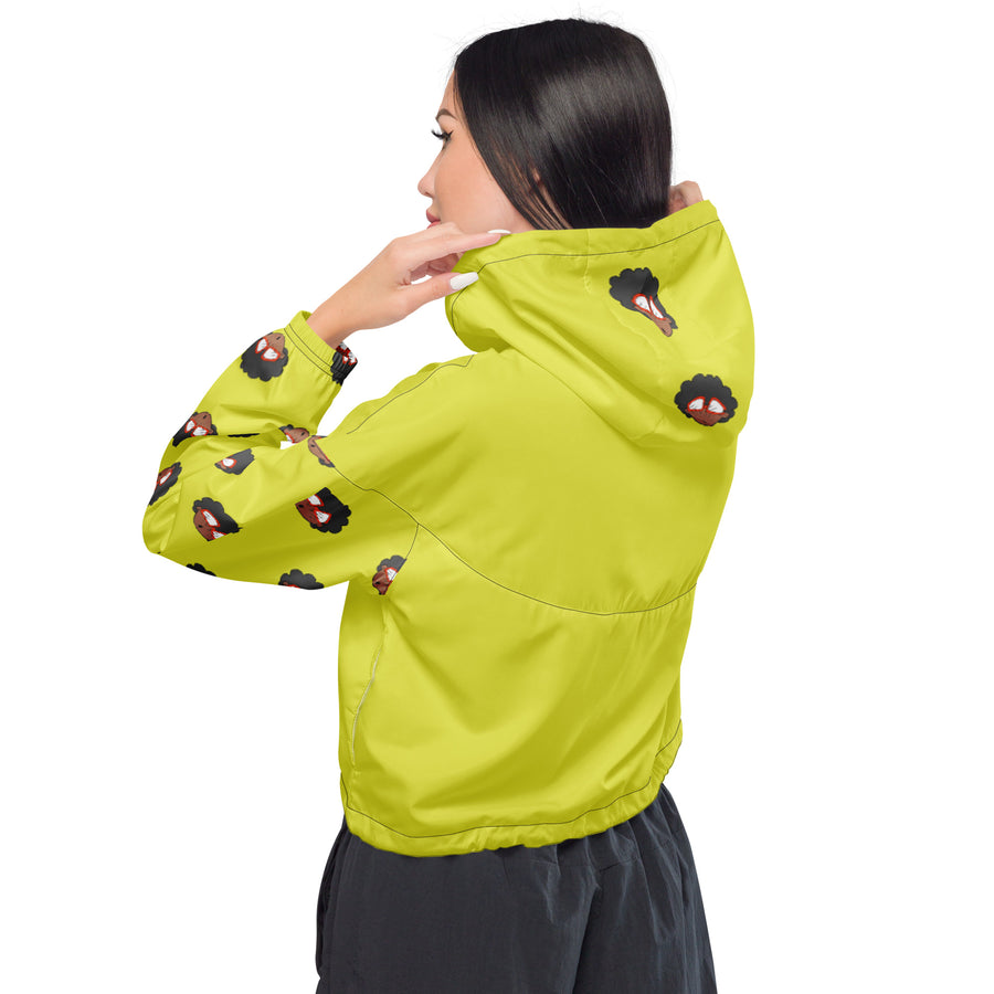 The Only Child 1983 Monogram Sleeve Women’s cropped windbreaker