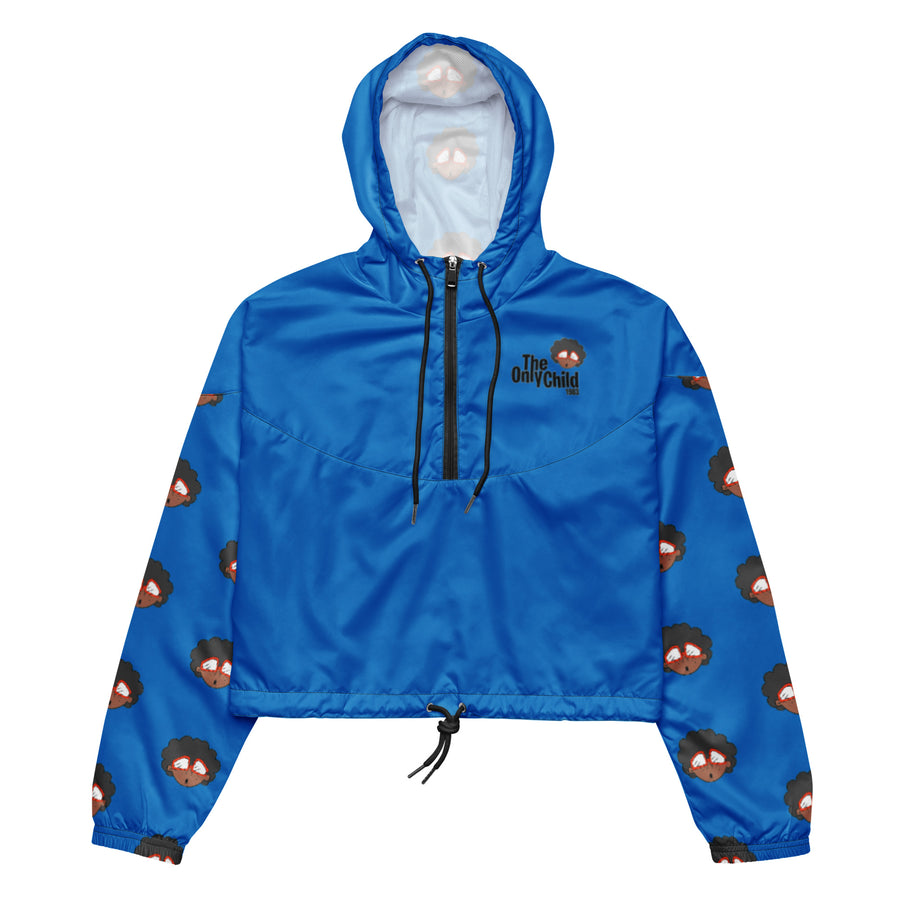 The Only Child 1983 Monogram Sleeve Women’s cropped windbreaker
