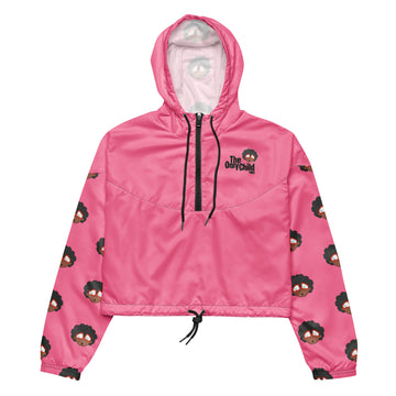 The Only Child 1983 Monogram Sleeve Women’s cropped windbreaker