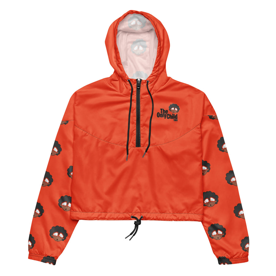 The Only Child 1983 Monogram Sleeve Women’s cropped windbreaker