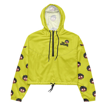 The Only Child 1983 Monogram Sleeve Women’s cropped windbreaker
