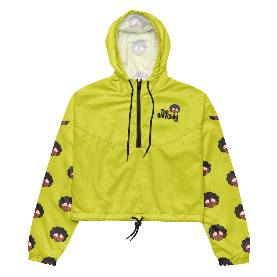 The Only Child 1983 Monogram Sleeve Women’s cropped windbreaker