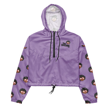 The Only Child 1983 Monogram Sleeve Women’s cropped windbreaker