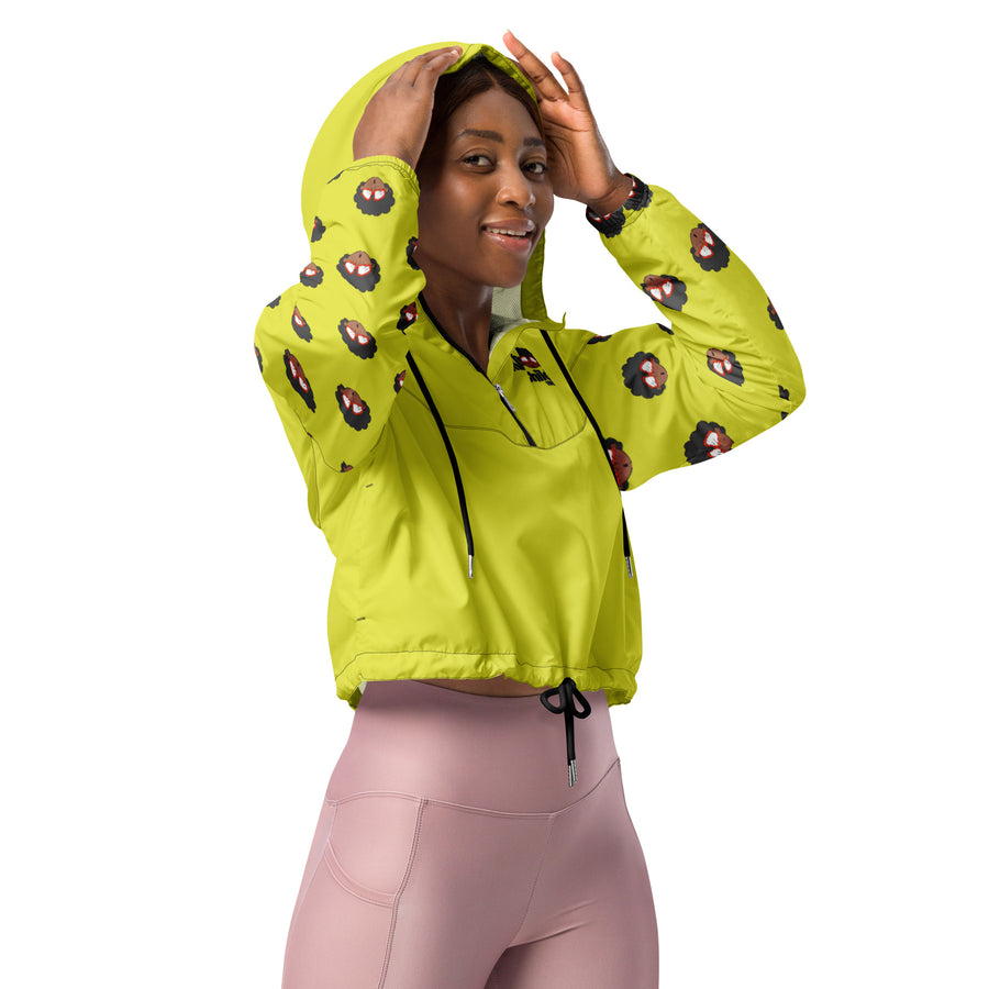 The Only Child 1983 Monogram Sleeve Women’s cropped windbreaker