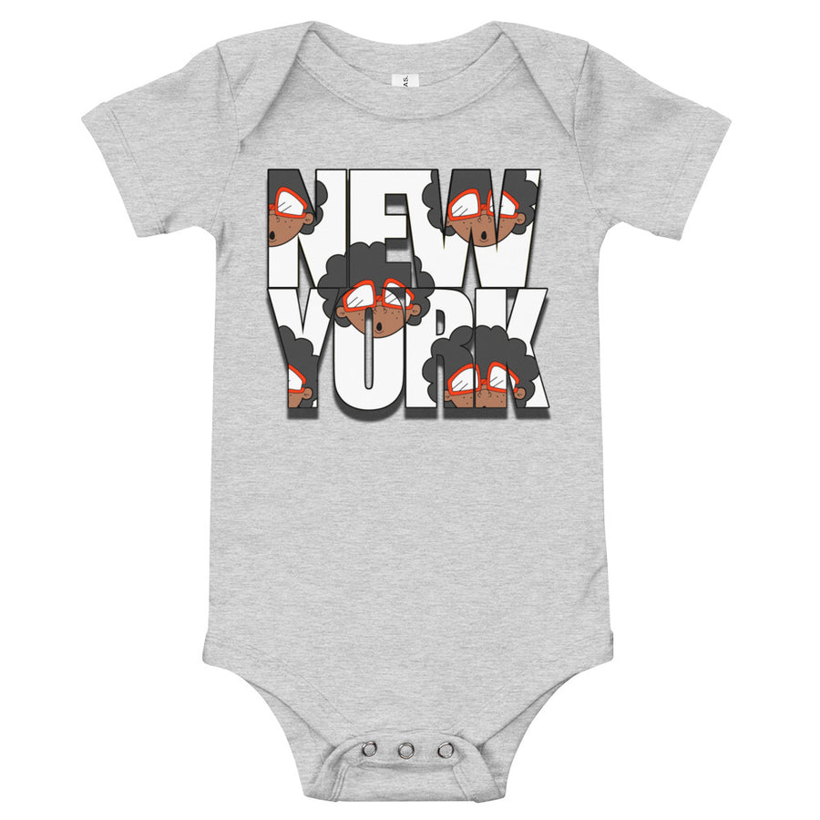 The Only Child 1983 NY Destination Baby short sleeve one piece