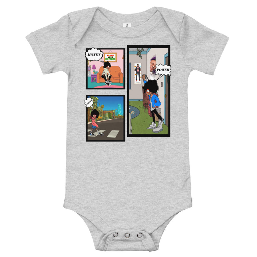 The Only Child 1983 Comic Strip pg 1 Baby short sleeve one piece