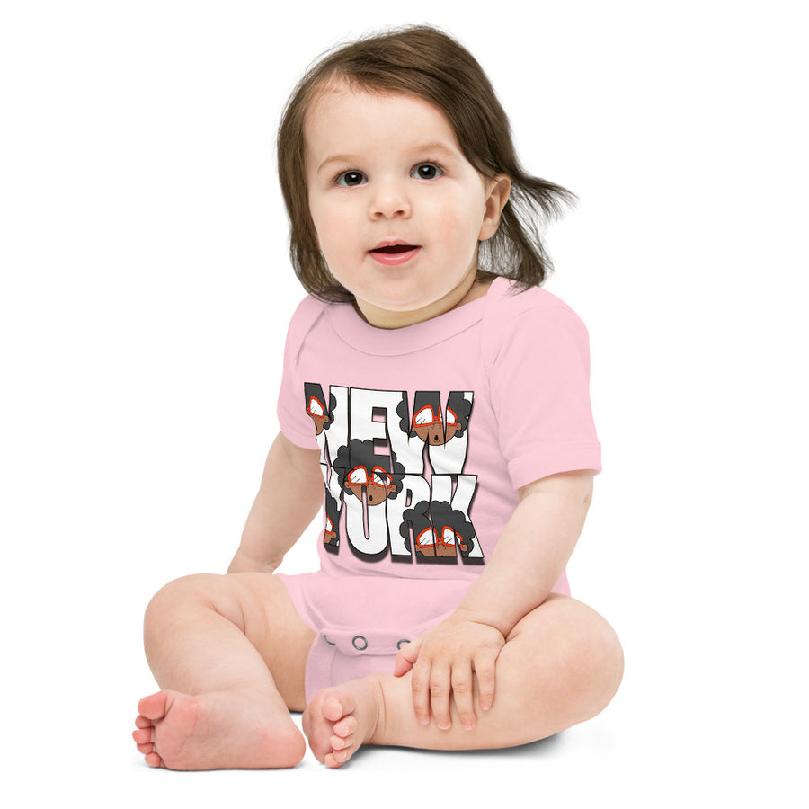 The Only Child 1983 NY Destination Baby short sleeve one piece