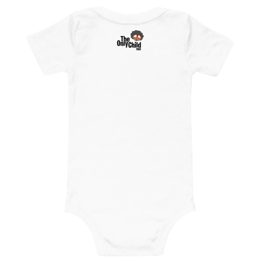 The Only Child 1983 NJ Destination Baby short sleeve one piece