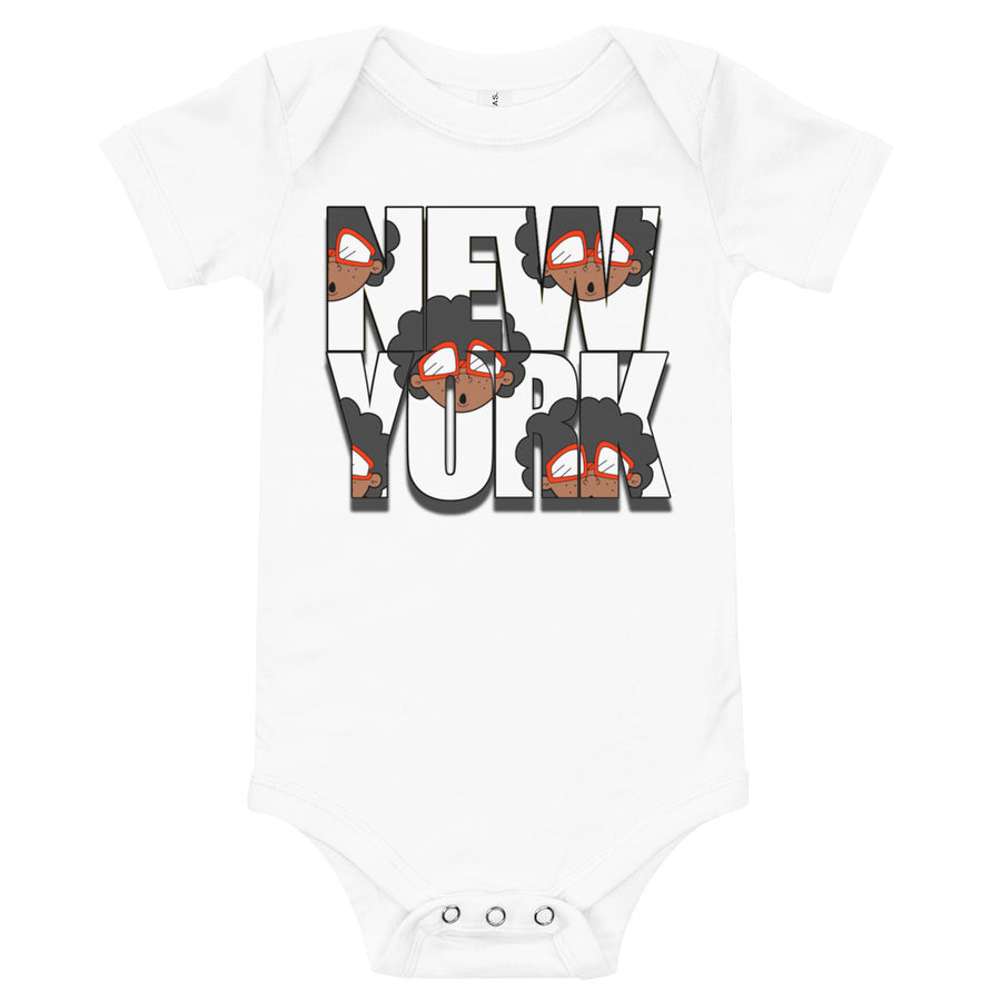 The Only Child 1983 NY Destination Baby short sleeve one piece