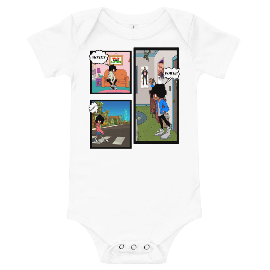 The Only Child 1983 Comic Strip pg 1 Baby short sleeve one piece