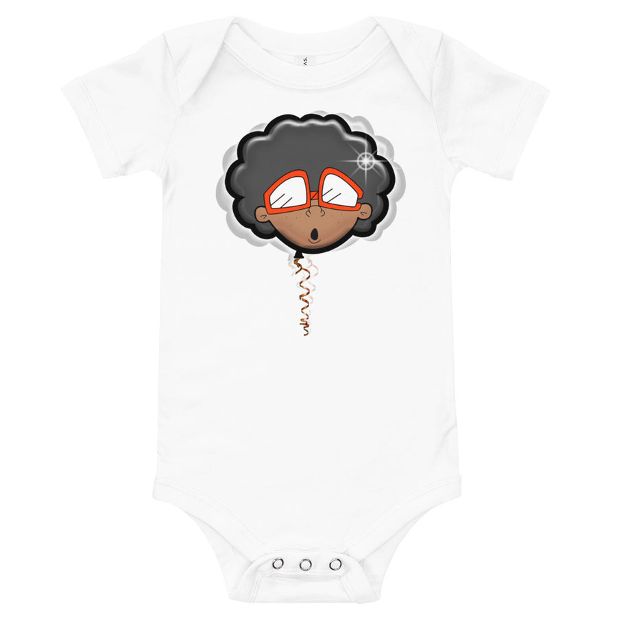 The Only Child 1983 Bunch of Balloons Baby short sleeve one piece