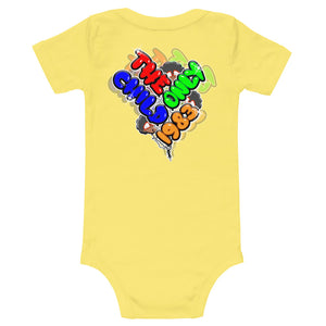 The Only Child 1983 Bunch of Balloons Baby short sleeve one piece