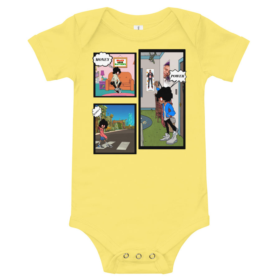 The Only Child 1983 Comic Strip pg 1 Baby short sleeve one piece