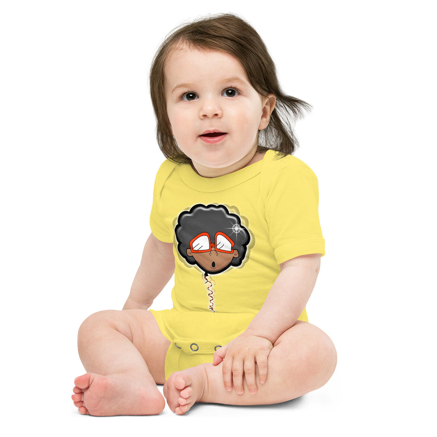 The Only Child 1983 Bunch of Balloons Baby short sleeve one piece