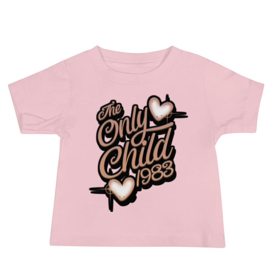 The Only Child 1983 Neat Airbrush Baby Jersey Short Sleeve Tee