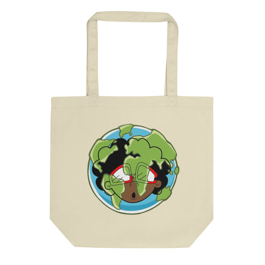 The Only Child 1983 Bighead Earth Day Logo Eco Tote Bag