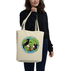 The Only Child 1983 Bighead Earth Day Logo Eco Tote Bag