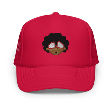 The Only Child 1983 Embroidered Bighead Logo Foam trucker hat
