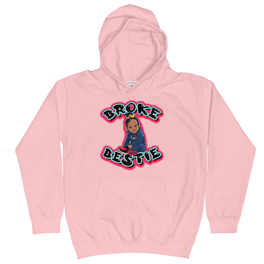 The Only Child 1983 Broke Bestie Kids Hoodie