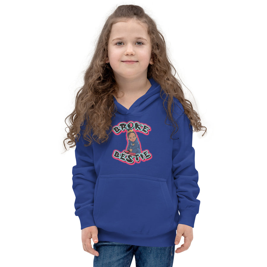 The Only Child 1983 Broke Bestie Kids Hoodie