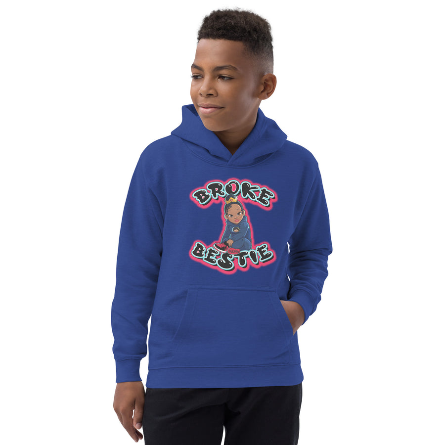 The Only Child 1983 Broke Bestie Kids Hoodie