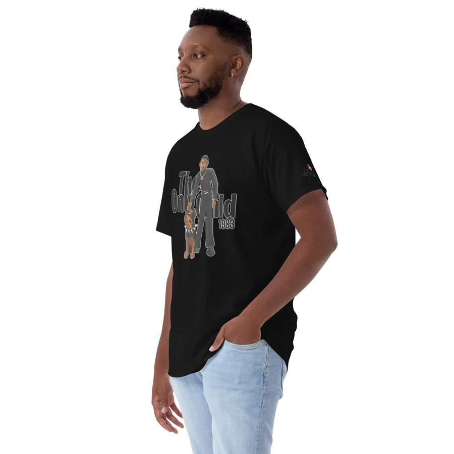 The Only Child 1983 MARTY MARR white out Short Sleeve Mens T-Shirt