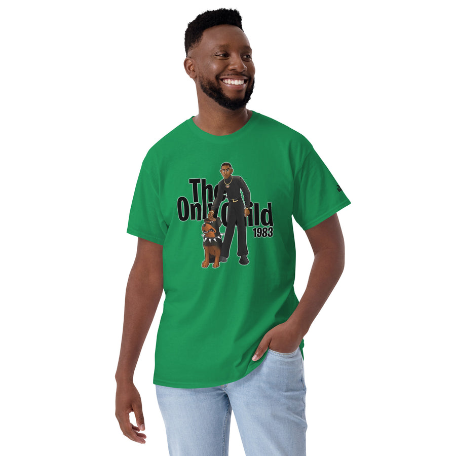 The Only Child 1983 MARTY MARR white out Short Sleeve Mens T-Shirt