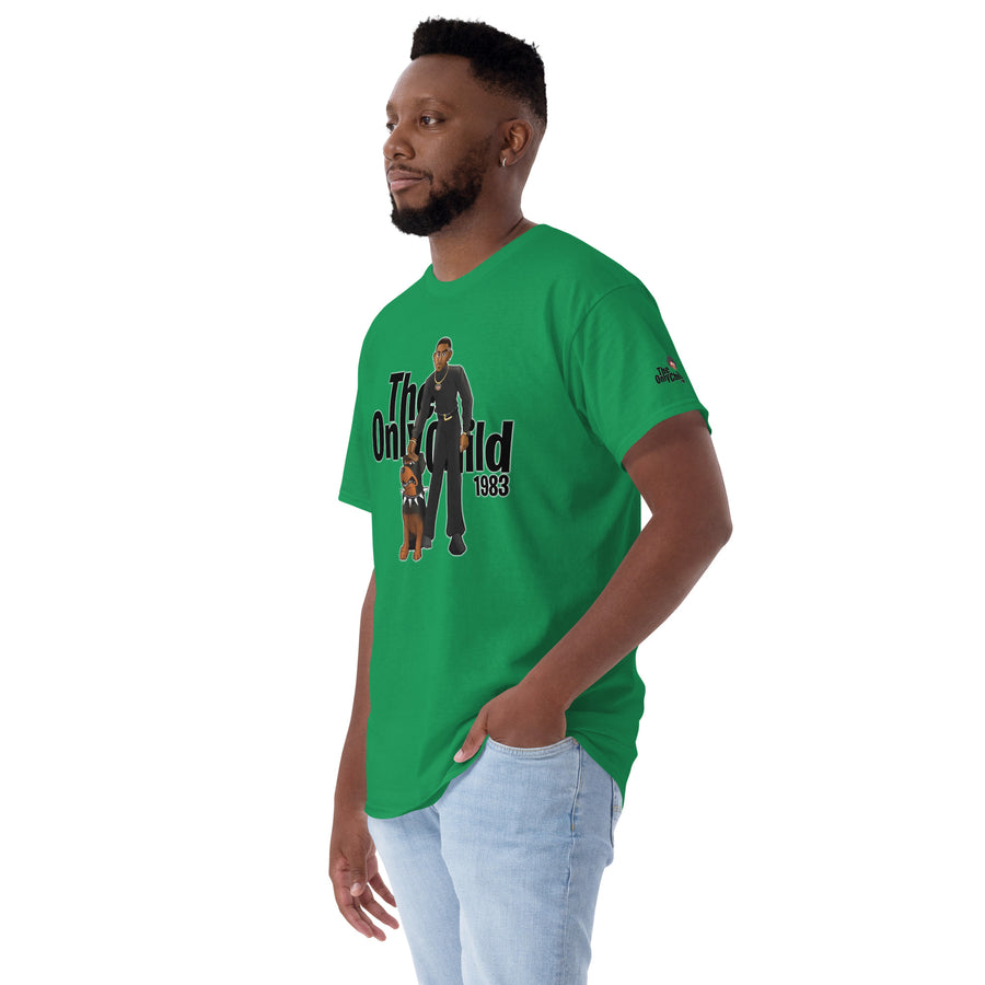 The Only Child 1983 MARTY MARR white out Short Sleeve Mens T-Shirt