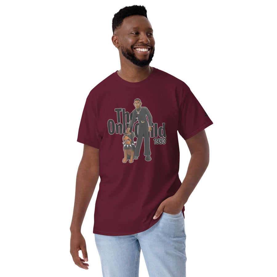 The Only Child 1983 MARTY MARR white out Short Sleeve Mens T-Shirt