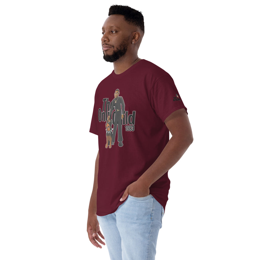 The Only Child 1983 MARTY MARR white out Short Sleeve Mens T-Shirt