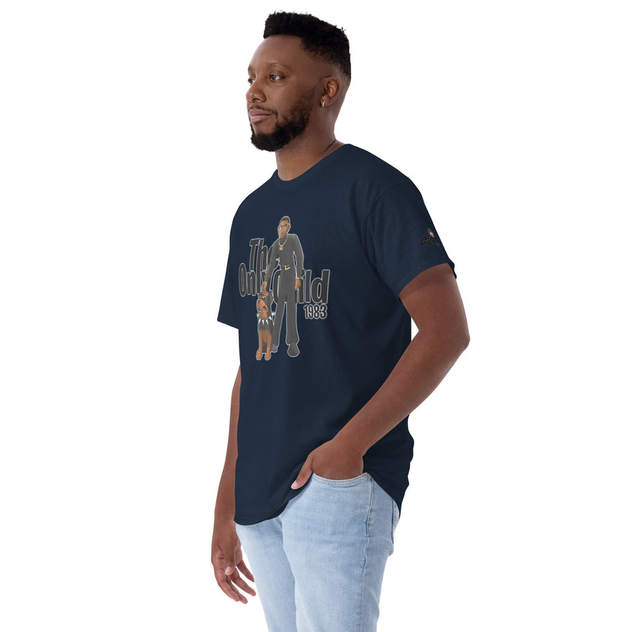 The Only Child 1983 MARTY MARR white out Short Sleeve Mens T-Shirt