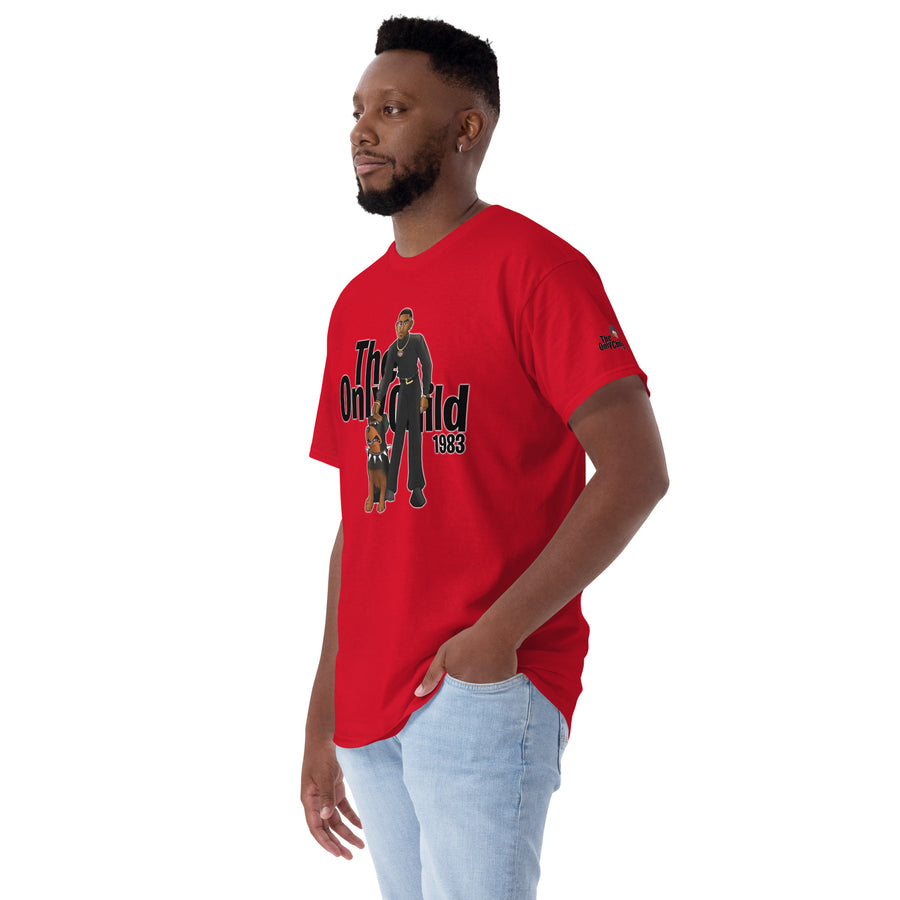 The Only Child 1983 MARTY MARR white out Short Sleeve Mens T-Shirt