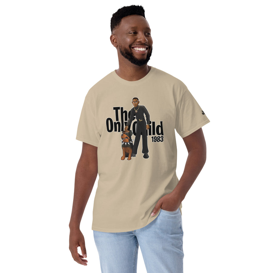 The Only Child 1983 MARTY MARR white out Short Sleeve Mens T-Shirt