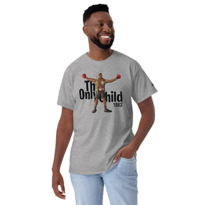 The Only Child 1983 IRON MIKE white out Short Sleeve Mens T-Shirt