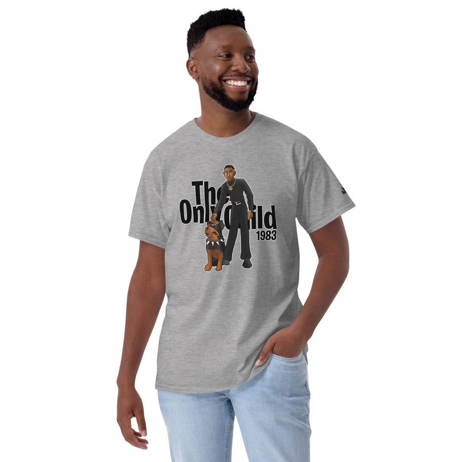 The Only Child 1983 MARTY MARR white out Short Sleeve Mens T-Shirt
