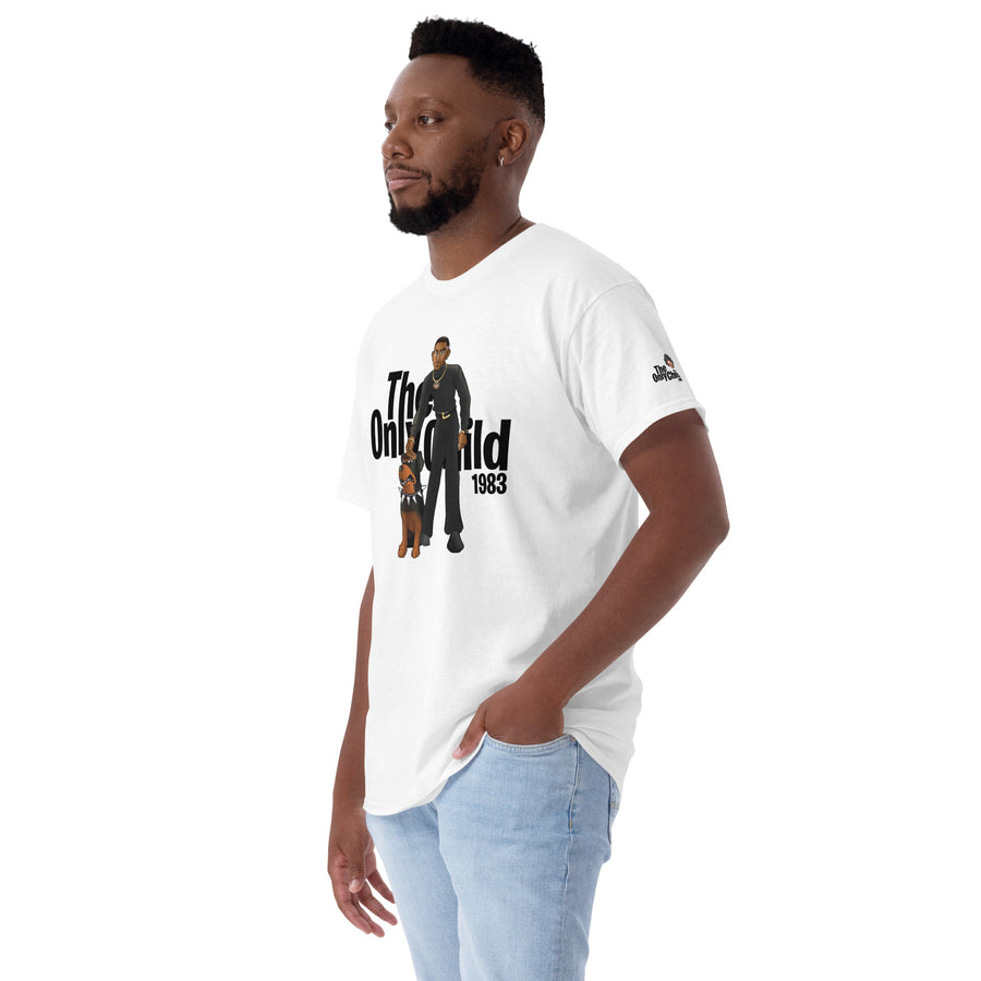 The Only Child 1983 MARTY MARR white out Short Sleeve Mens T-Shirt