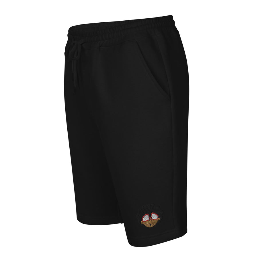 The Only Child 1983 Embroidered Bighead Logo Men's fleece shorts