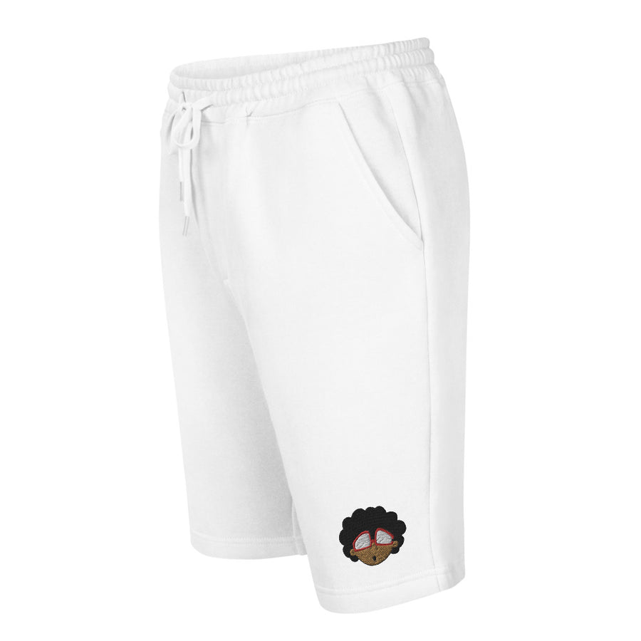 The Only Child 1983 Embroidered Bighead Logo Men's fleece shorts