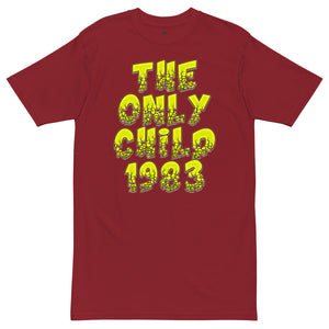 The Only Child 1983 Chipped Men’s premium heavyweight tee