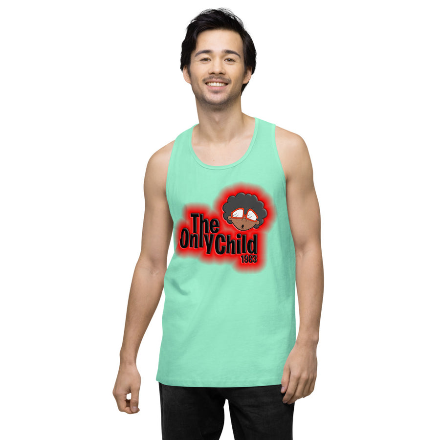 The Only Child 1983 Energy Burst Men’s premium tank top