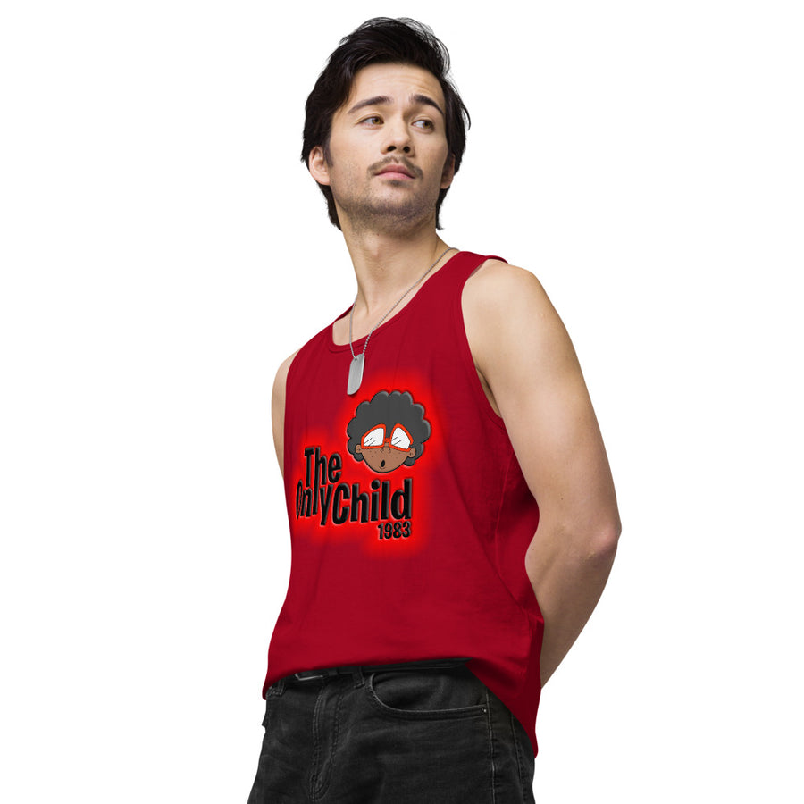 The Only Child 1983 Energy Burst Men’s premium tank top