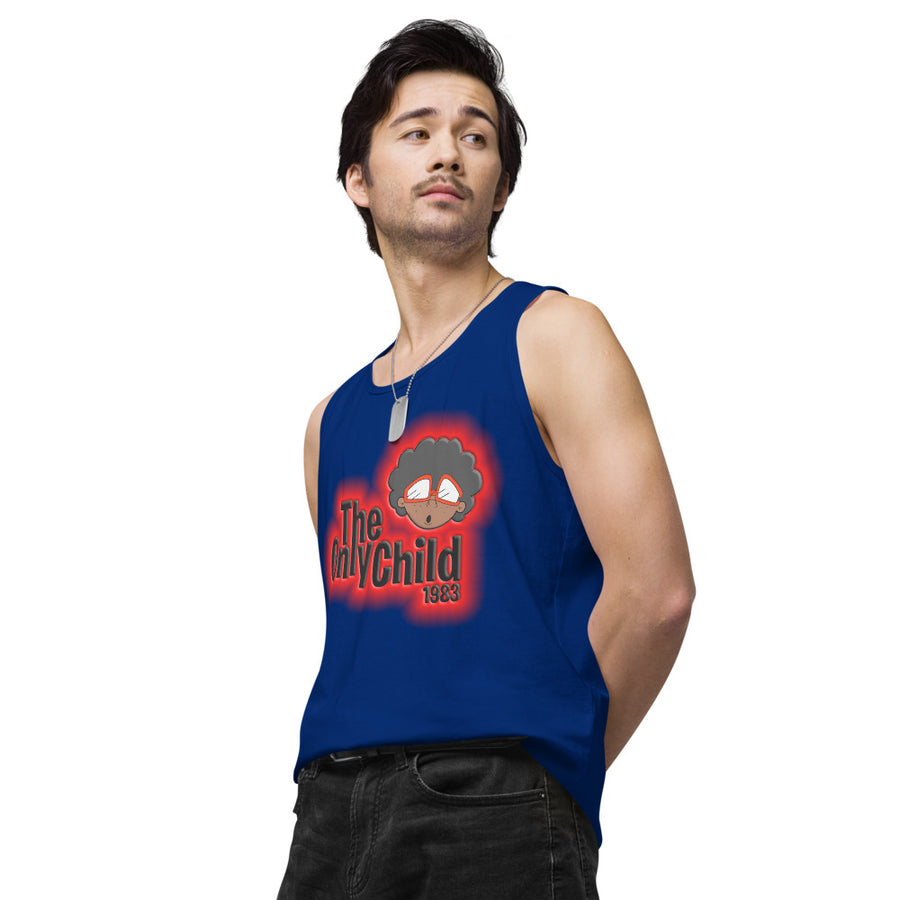 The Only Child 1983 Energy Burst Men’s premium tank top