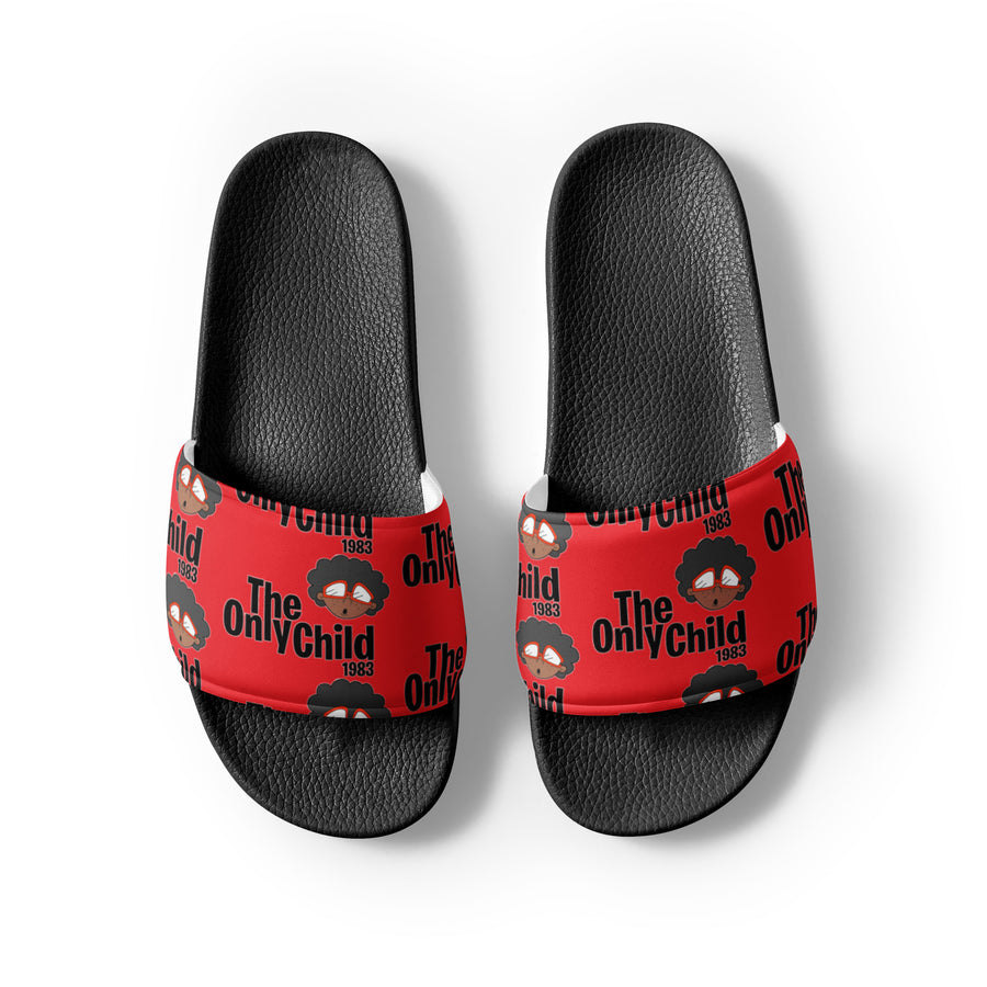 The Only Child 1983 Monogram Full Word Logo Mens slides