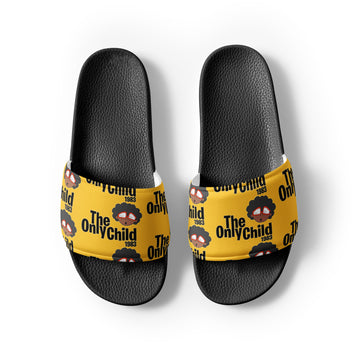 The Only Child 1983 Monogram Full Word Logo Mens slides