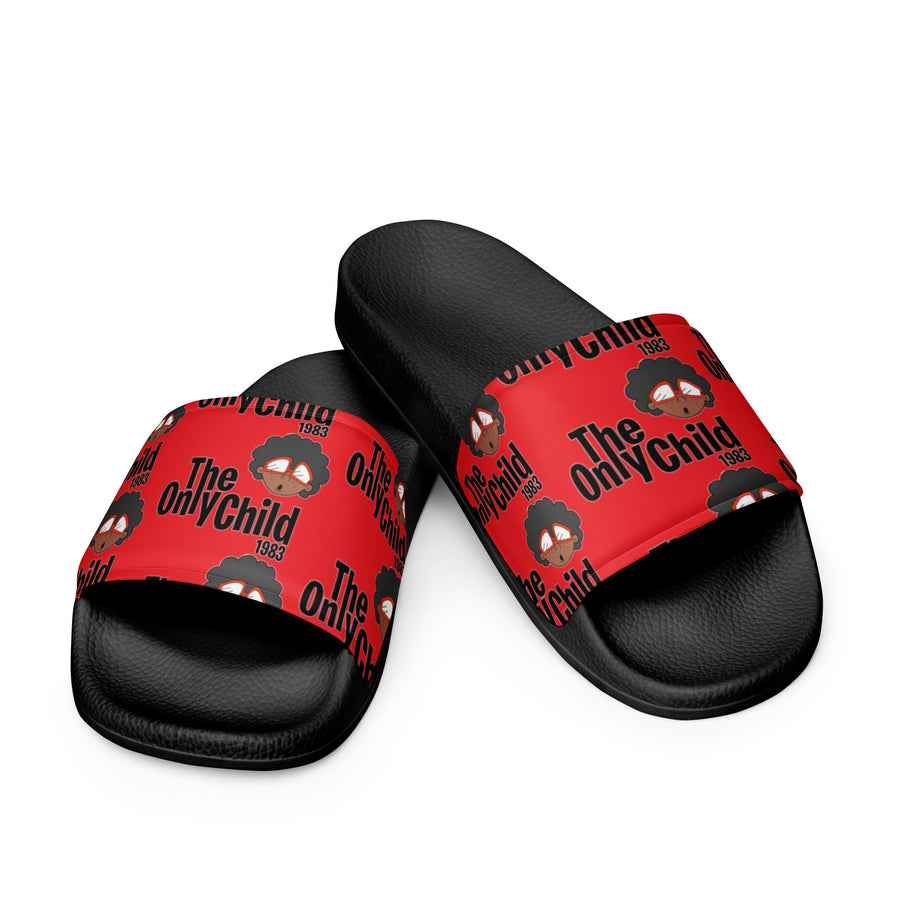The Only Child 1983 Monogram Full Word Logo Mens slides