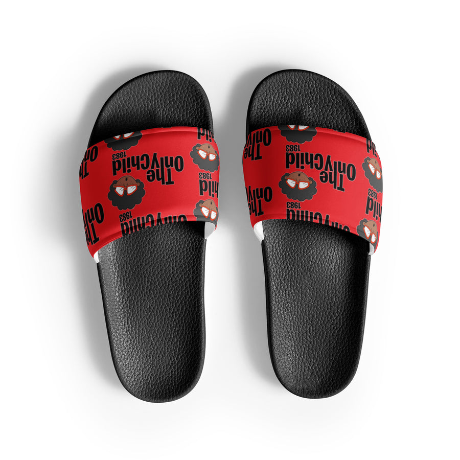The Only Child 1983 Monogram Full Word Logo Mens slides
