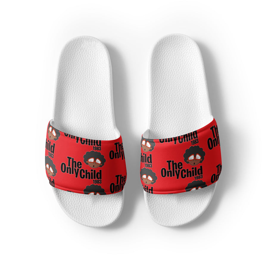 The Only Child 1983 Monogram Full Word Logo Mens slides