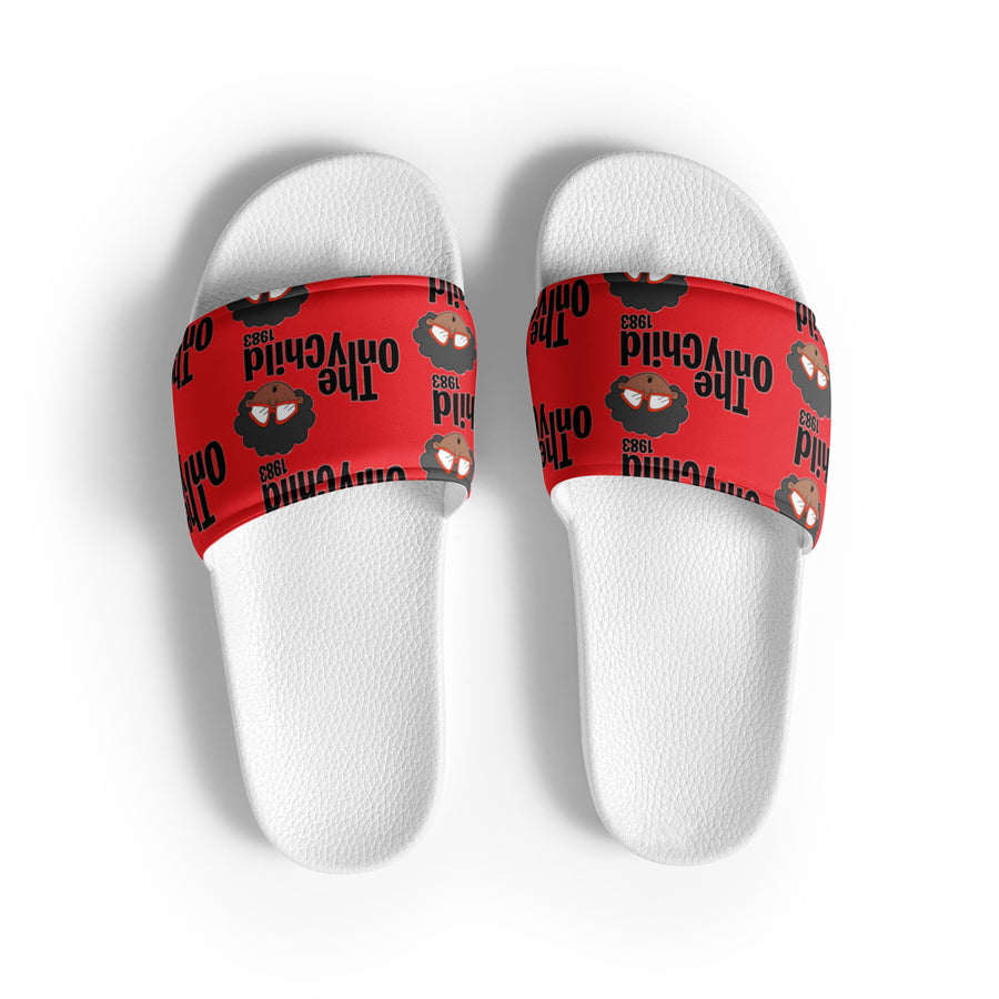 The Only Child 1983 Monogram Full Word Logo Mens slides