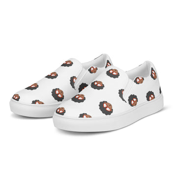 The Only Child 1983 Monogram Bighead Logo Men’s slip-on canvas shoes