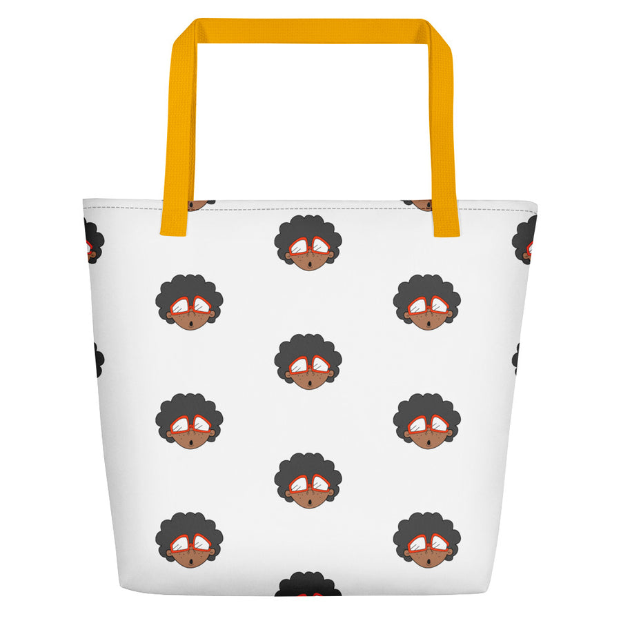 The Only Child 1983  Monogram Bighead Logo Beach Bag